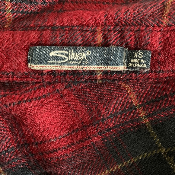 Silver jeans Plaid Flannel - Picture 3 of 5